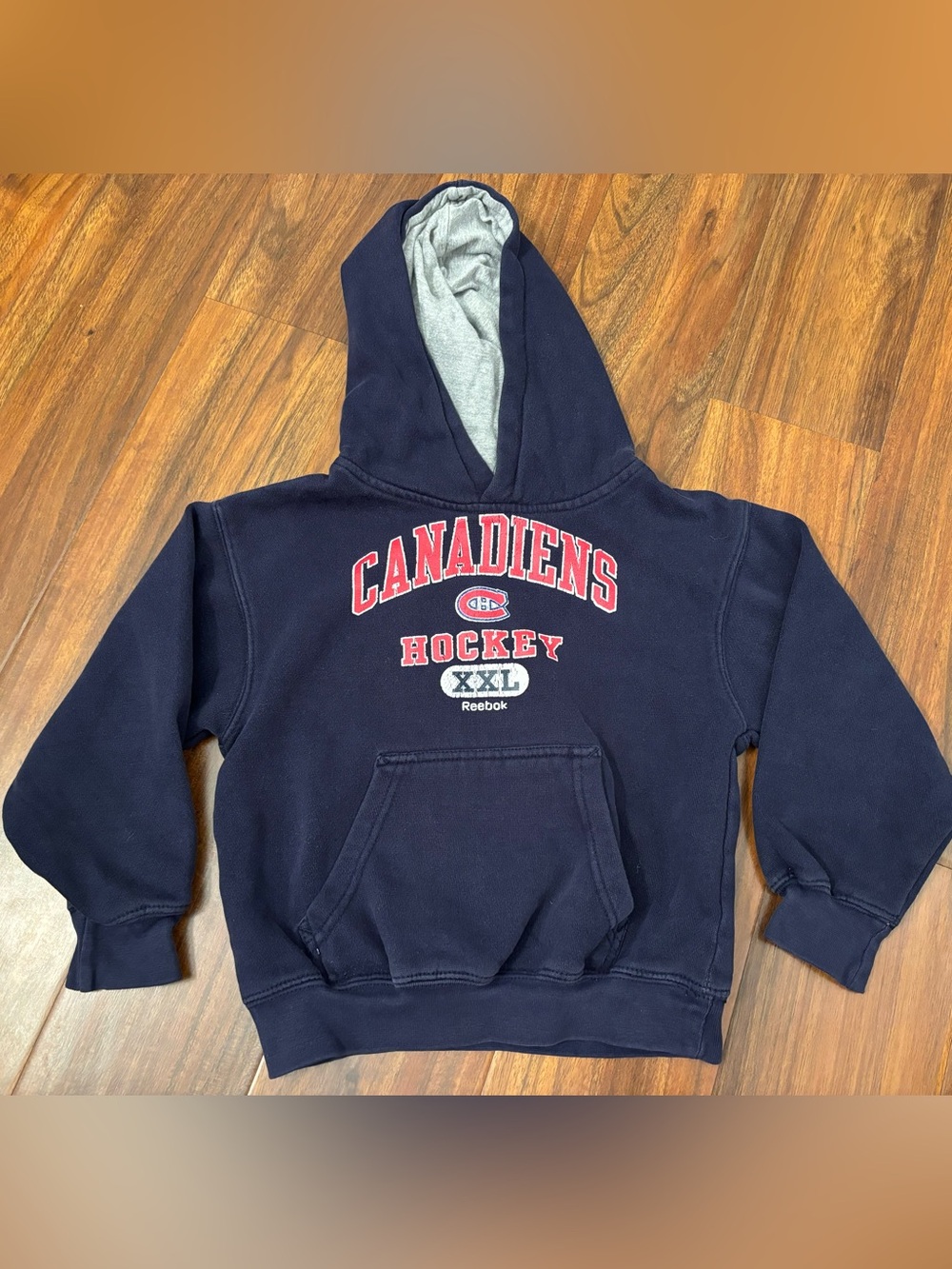 Reebok Montreal Canadiens navy hoodie